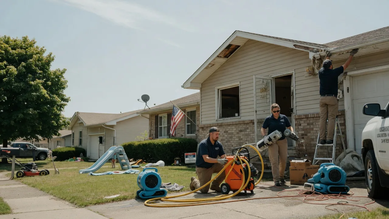 Water Damage Restoration in Cedar Lake, IN near me